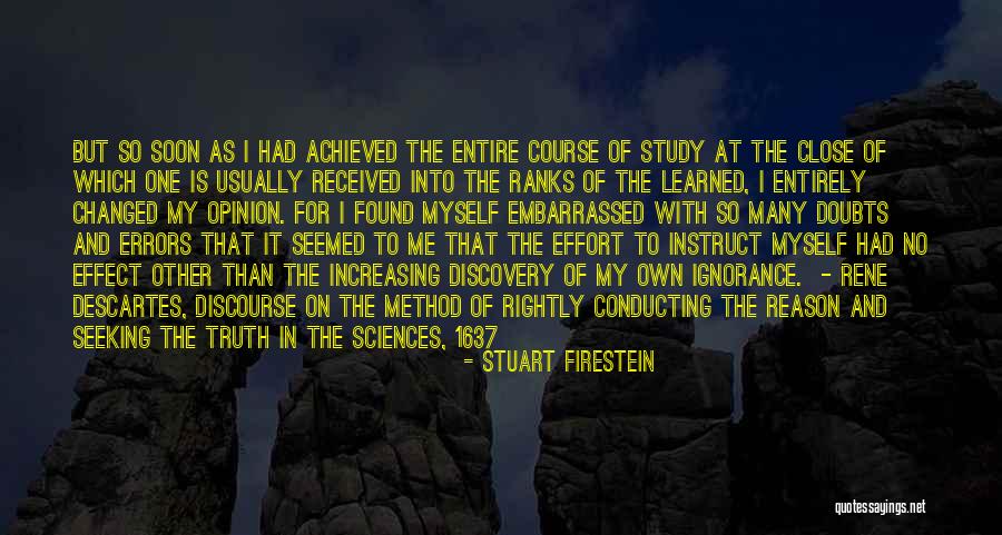 Spoild Quotes By Stuart Firestein Spoild Quotes By Stuart Firestein