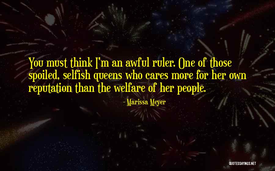 Spoiled People Quotes By Marissa Meyer Spoiled People Quotes By Marissa Meyer