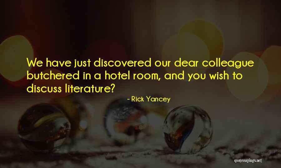 Spoiler Quotes By Rick Yancey Spoiler Quotes By Rick Yancey