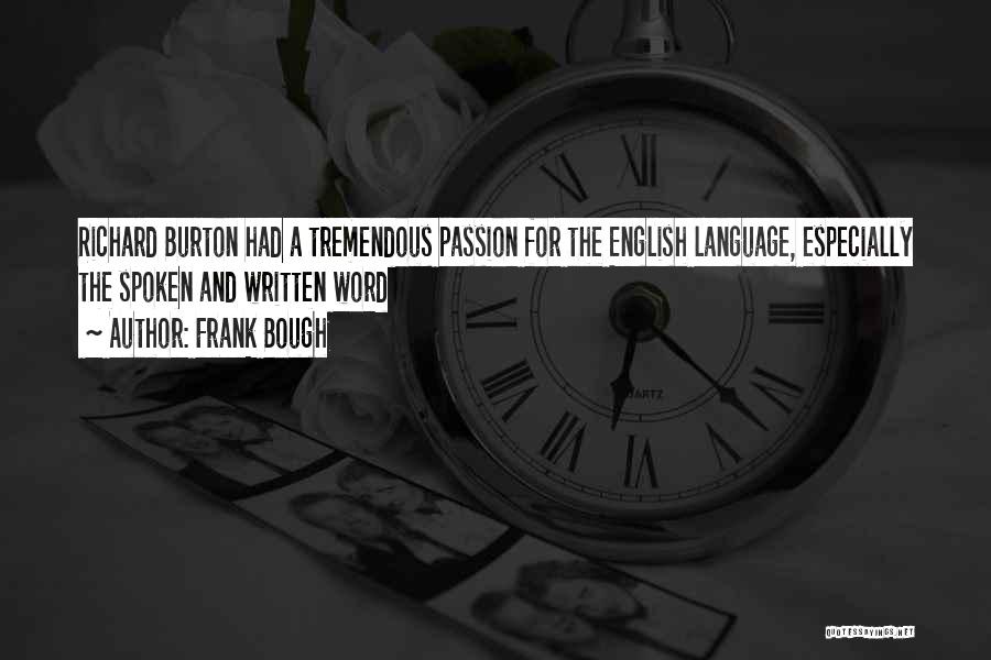 Spoken English Quotes By Frank Bough