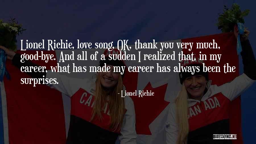 Sponberg Golf Quotes By Lionel Richie Sponberg Golf Quotes By Lionel Richie