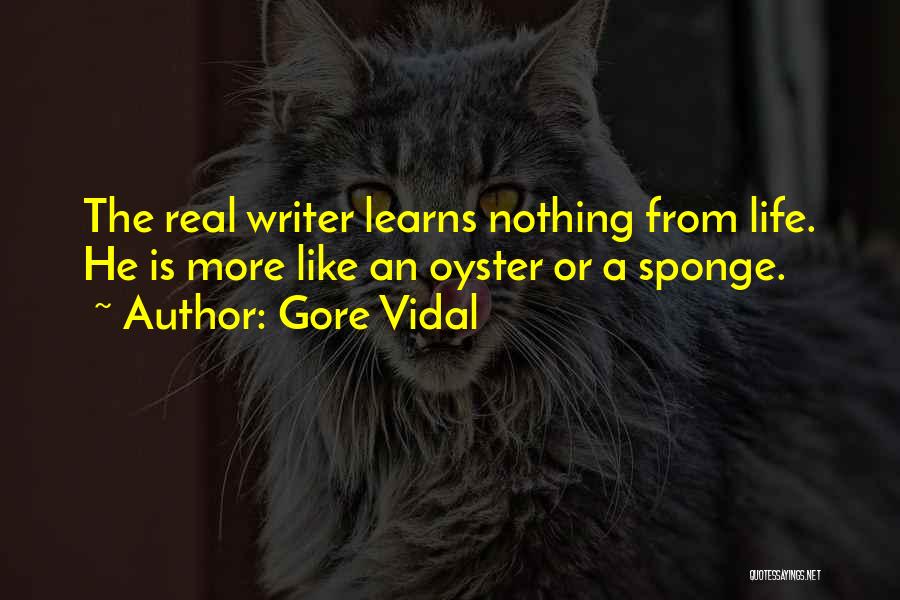 Sponges Quotes By Gore Vidal