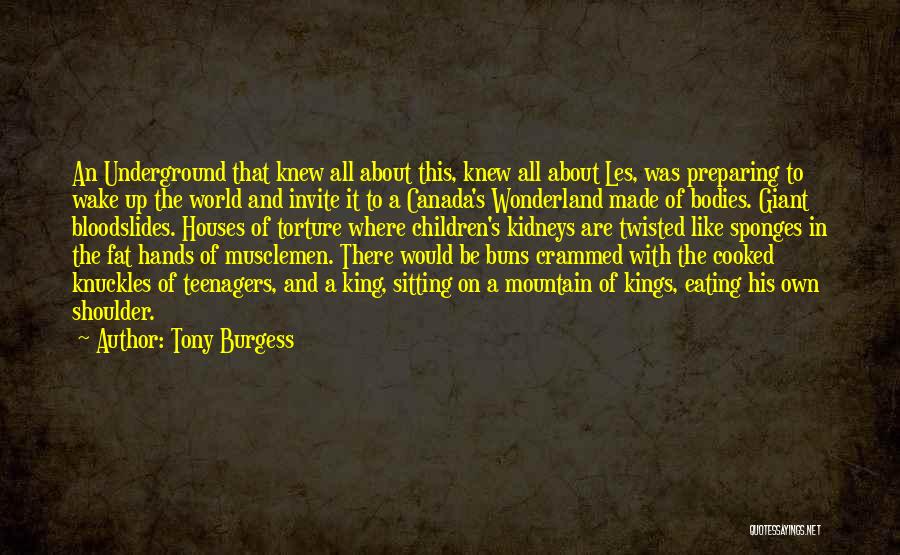 Sponges Quotes By Tony Burgess