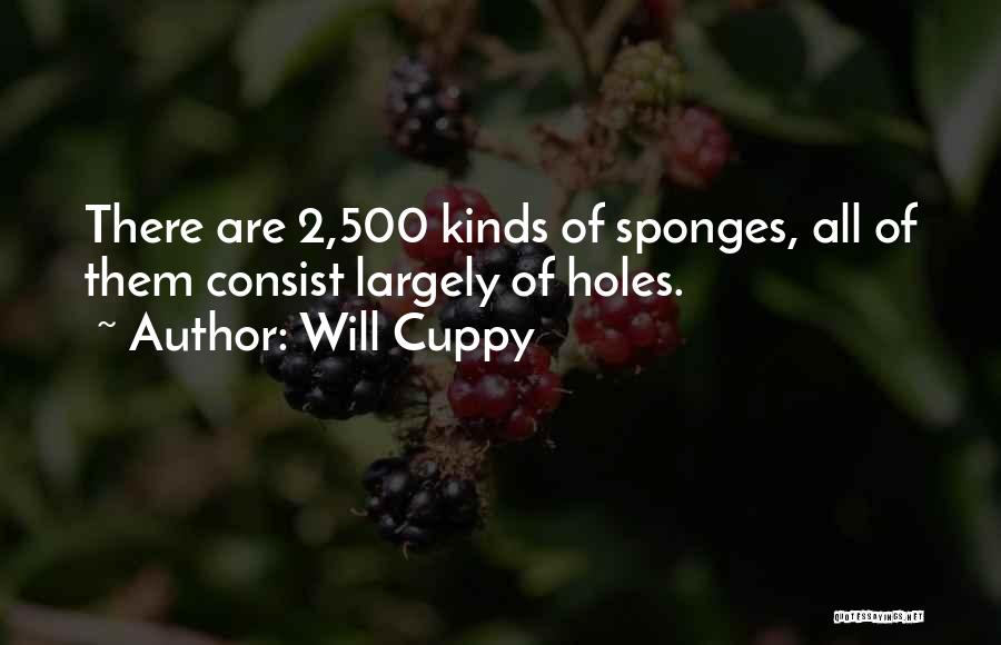 Sponges Quotes By Will Cuppy