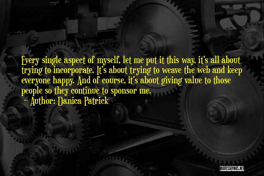 Sponsor Quotes By Danica Patrick