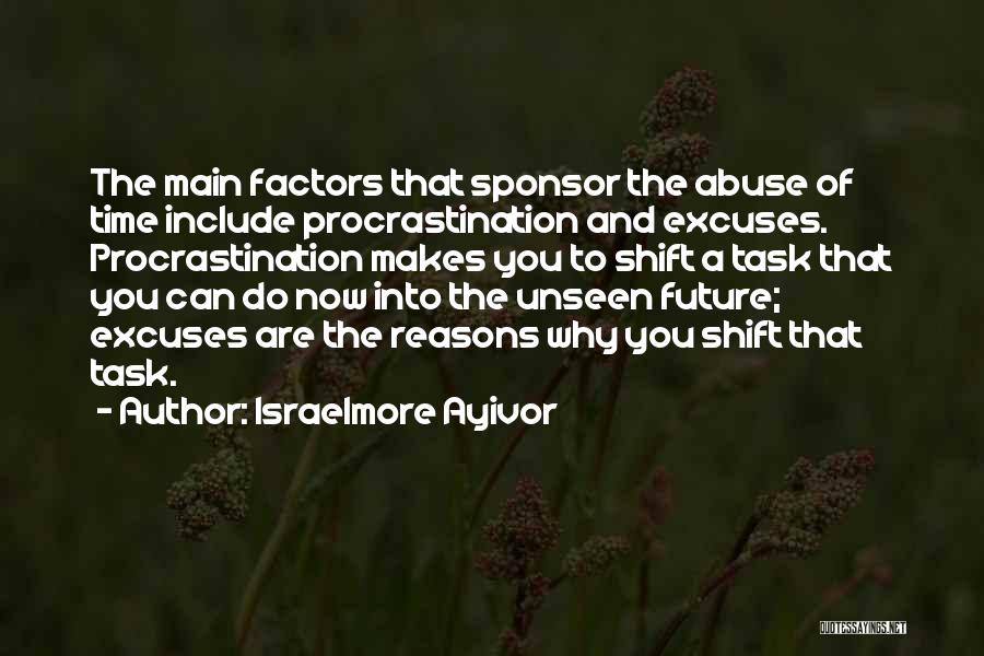 Sponsor Quotes By Israelmore Ayivor