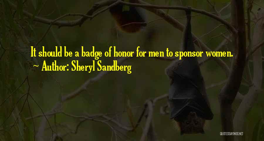 Sponsor Quotes By Sheryl Sandberg