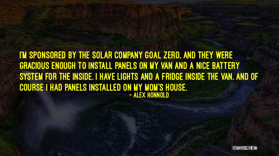 Sponsored Quotes By Alex Honnold Sponsored Quotes By Alex Honnold