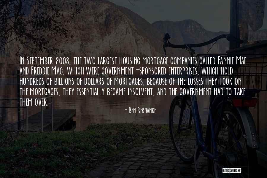 Sponsored Quotes By Ben Bernanke Sponsored Quotes By Ben Bernanke