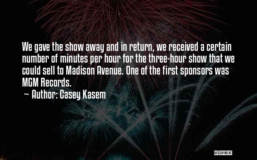 Sponsors Quotes By Casey Kasem