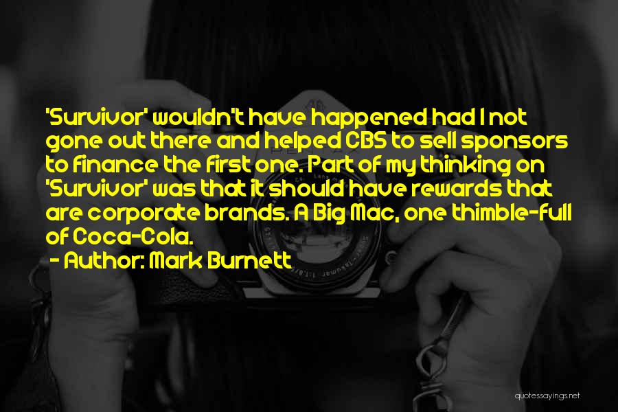 Sponsors Quotes By Mark Burnett