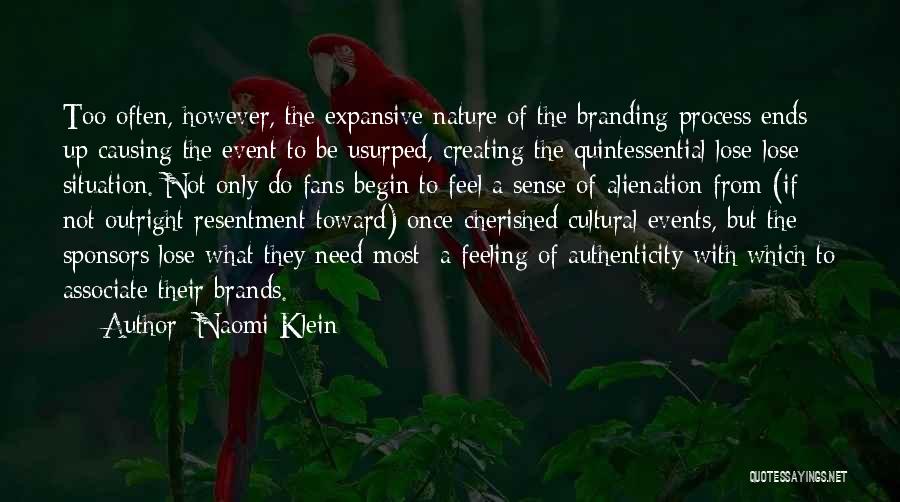 Sponsors Quotes By Naomi Klein