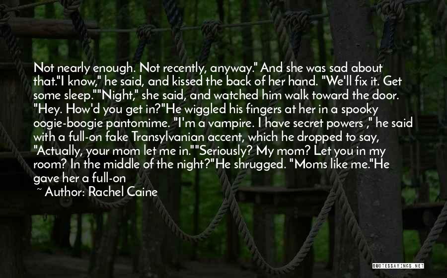 Spooky Night Quotes By Rachel Caine Spooky Night Quotes By Rachel Caine
