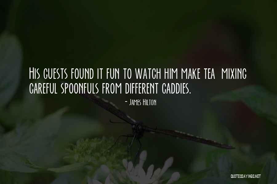 Spoonfuls Quotes By James Hilton Spoonfuls Quotes By James Hilton