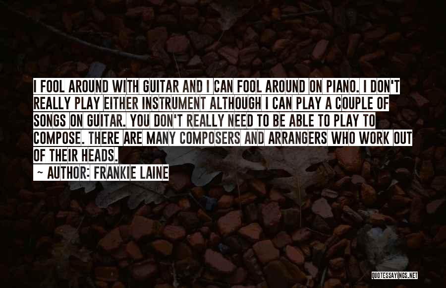 Spoonman Lyrics Quotes By Frankie Laine