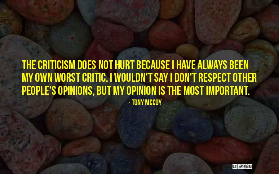 Sporos Quotes By Tony McCoy Sporos Quotes By Tony McCoy