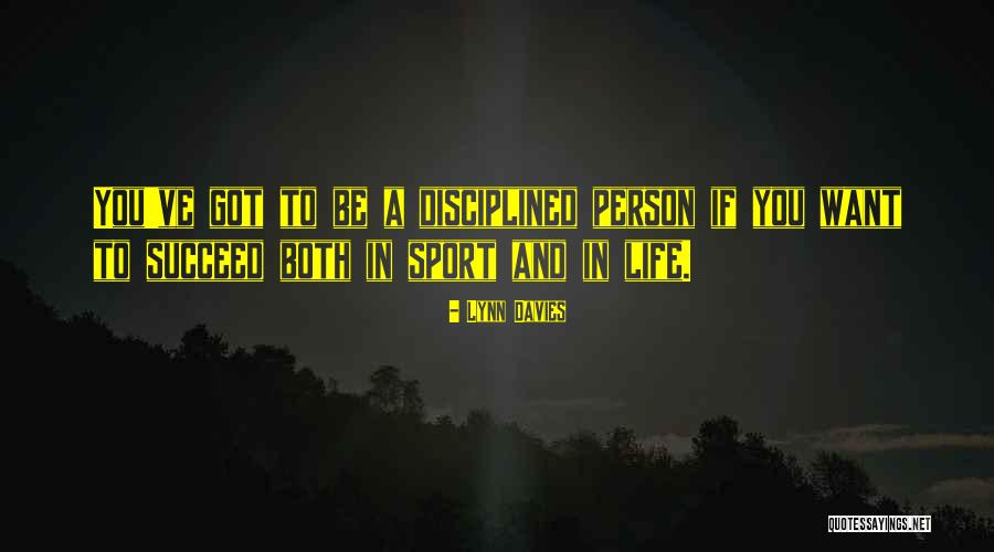 Sport Life Quotes By Lynn Davies Sport Life Quotes By Lynn Davies