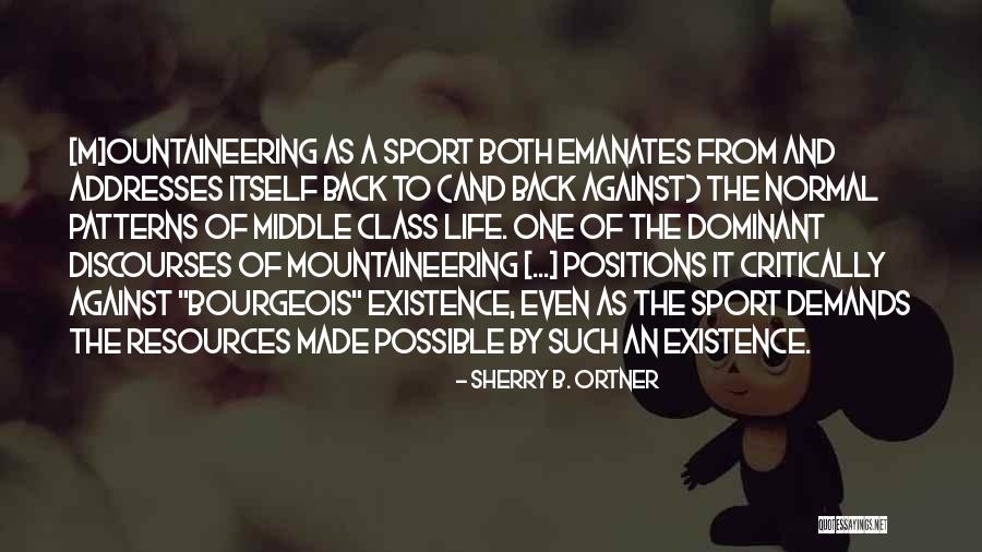 Sport Life Quotes By Sherry B. Ortner Sport Life Quotes By Sherry B. Ortner