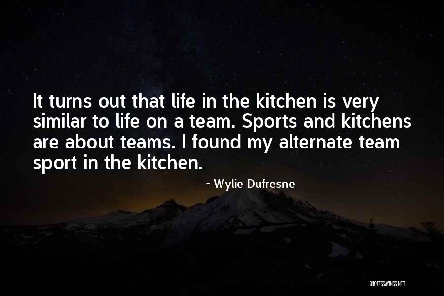 Sport Life Quotes By Wylie Dufresne Sport Life Quotes By Wylie Dufresne