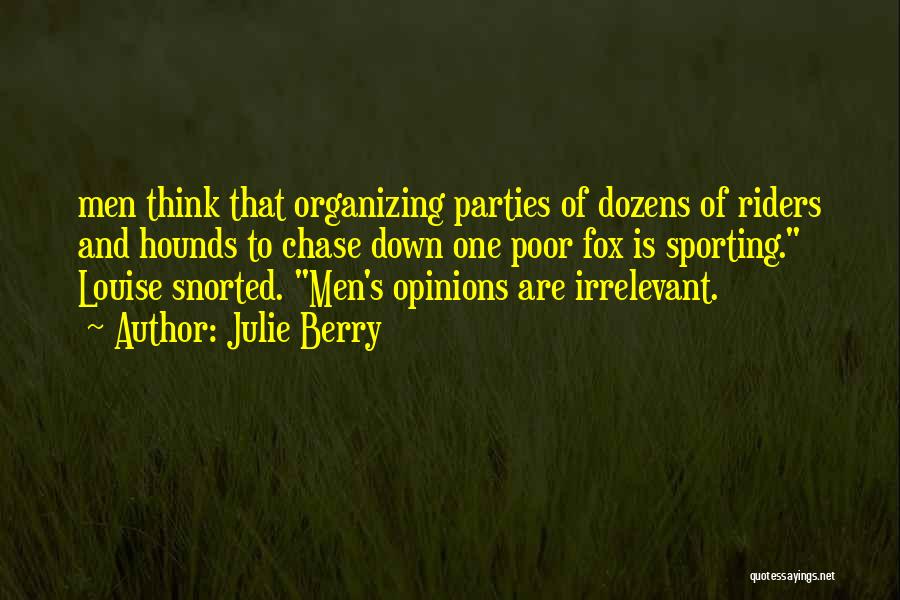 Sporting Quotes By Julie Berry