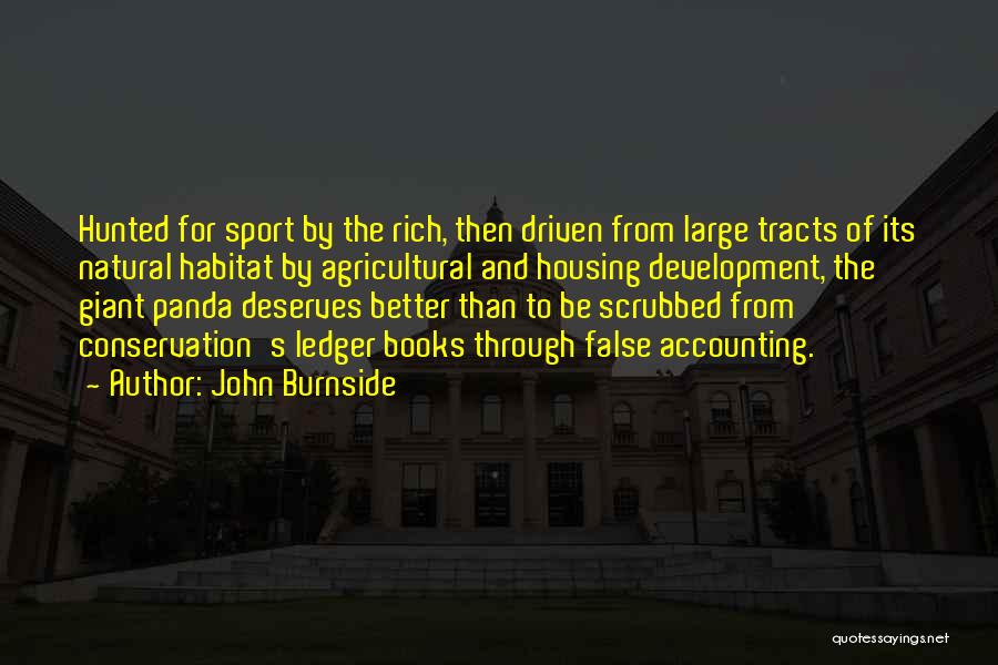 Sports And Development Quotes By John Burnside