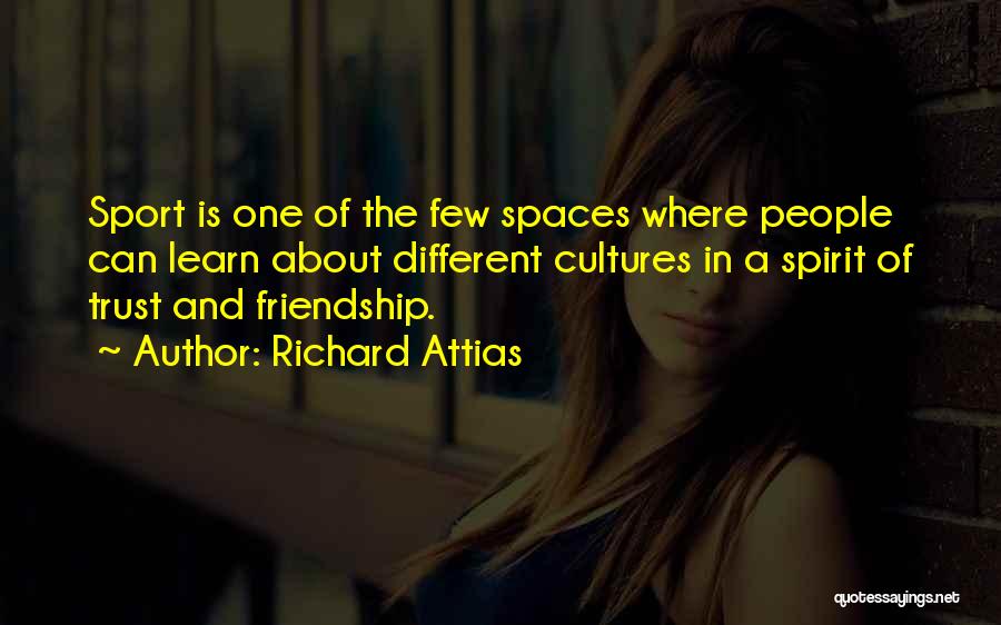 Sports And Friendship Quotes By Richard Attias