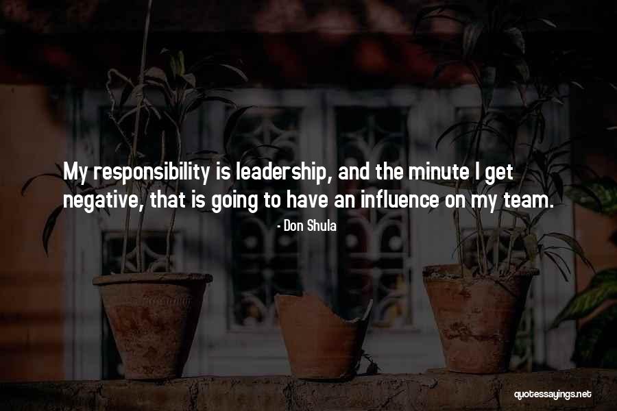 Sports And Leadership Quotes By Don Shula