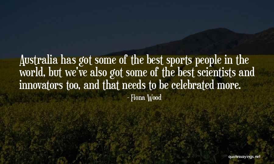 Sports And Leadership Quotes By Fiona Wood Sports And Leadership Quotes By Fiona Wood