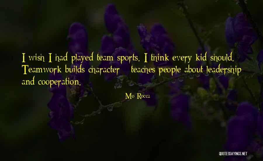 Sports And Leadership Quotes By Mo Rocca Sports And Leadership Quotes By Mo Rocca