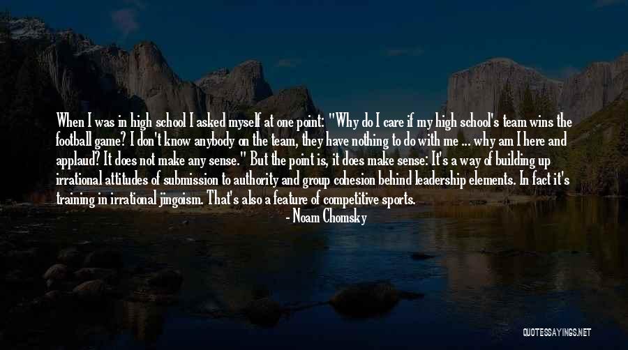 Sports And Leadership Quotes By Noam Chomsky Sports And Leadership Quotes By Noam Chomsky