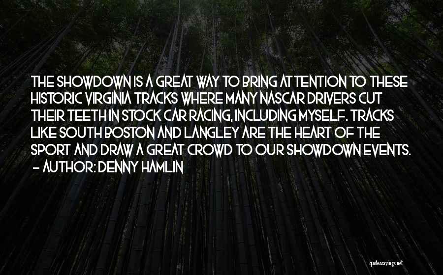Sports Car Racing Quotes By Denny Hamlin