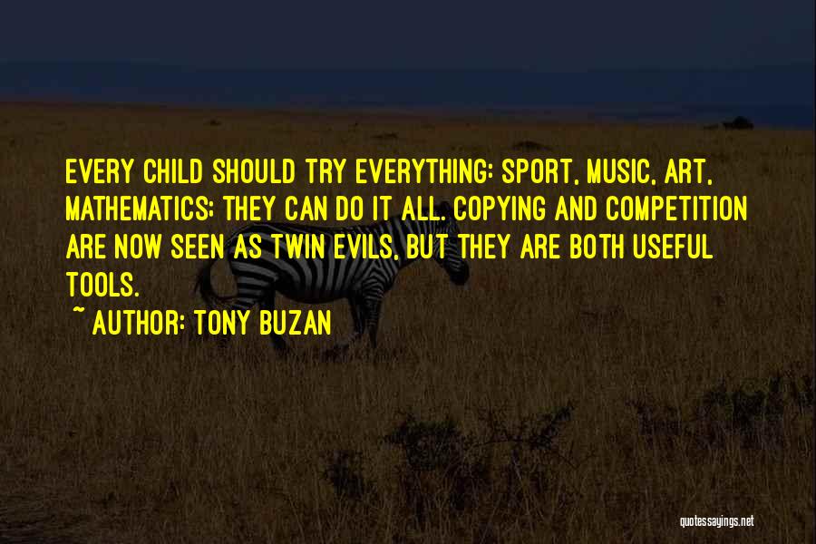 Sports Competition Quotes By Tony Buzan