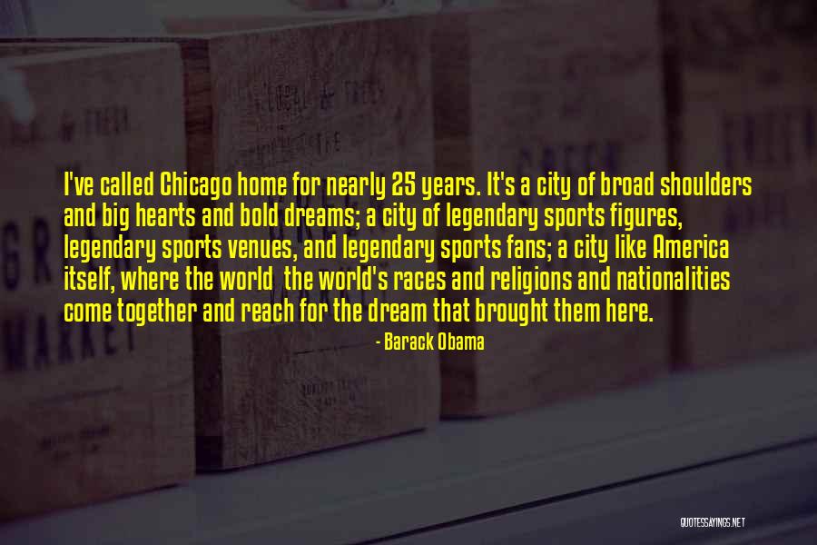 Sports Fans Quotes By Barack Obama