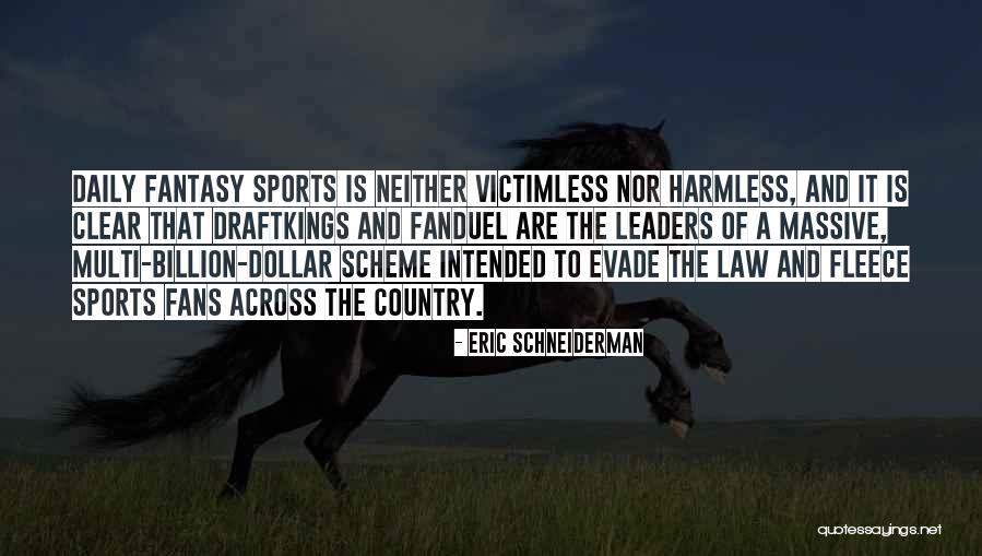 Sports Fans Quotes By Eric Schneiderman