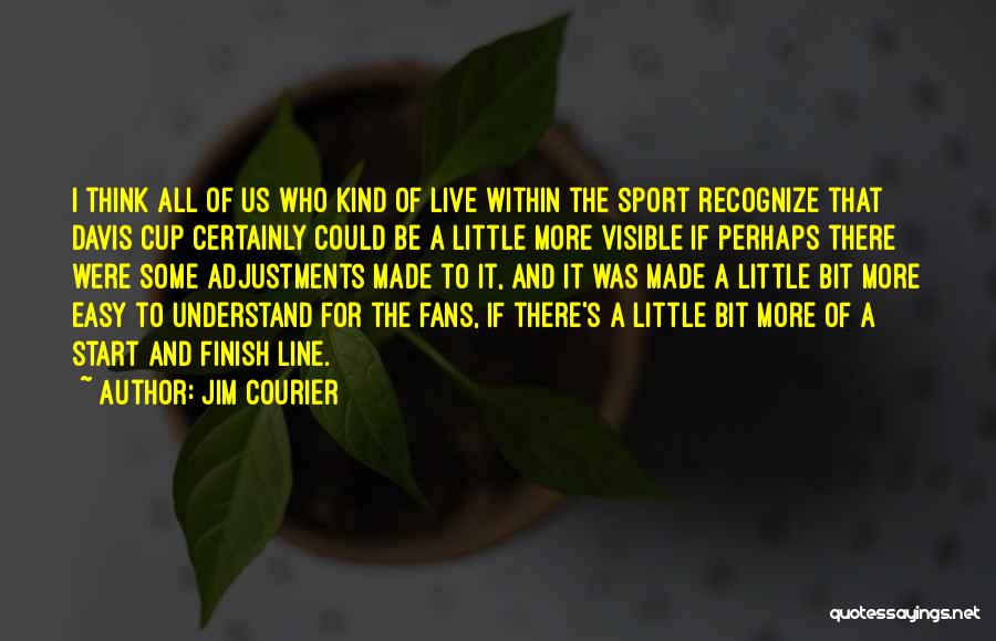 Sports Fans Quotes By Jim Courier