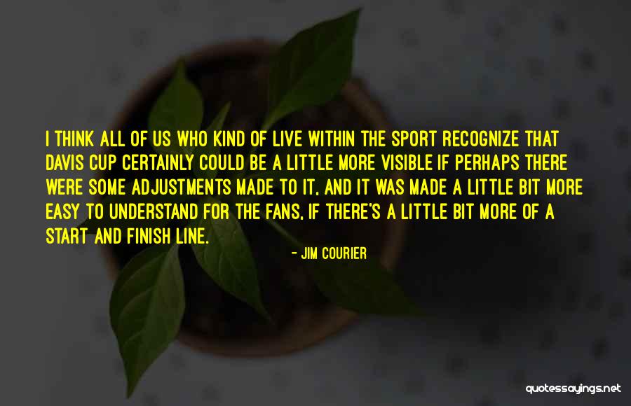 Sports Fans Quotes By Jim Courier