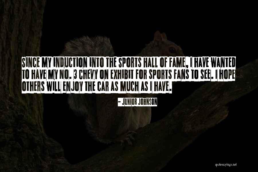 Sports Fans Quotes By Junior Johnson Sports Fans Quotes By Junior Johnson
