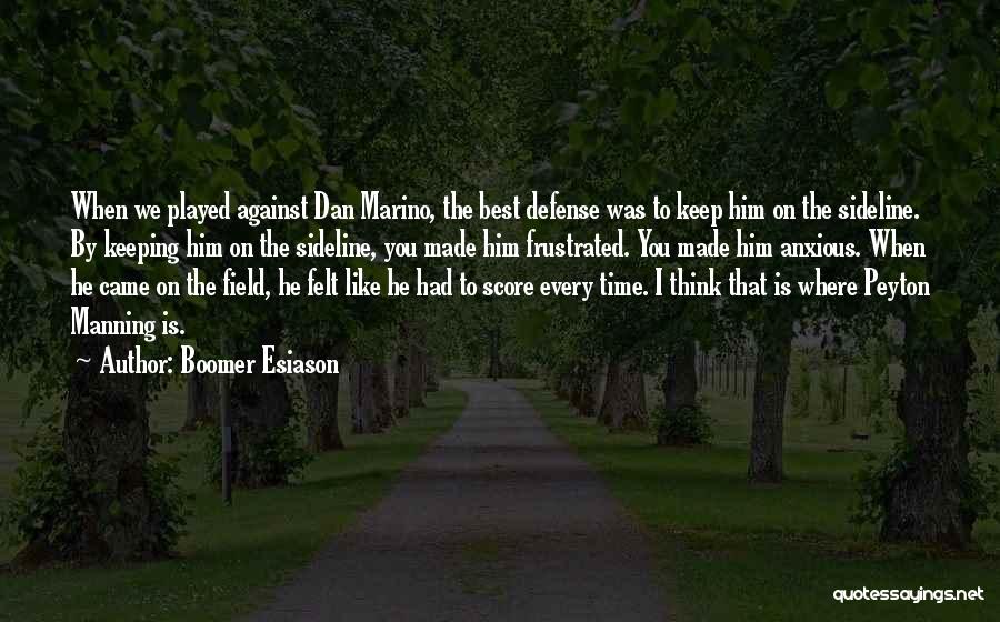 Sports Is The Best Quotes By Boomer Esiason