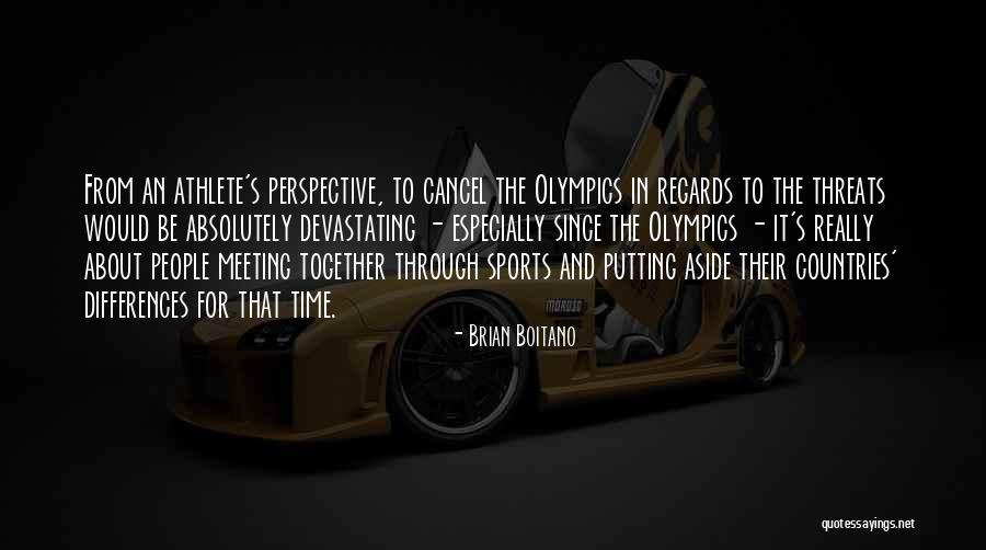 Sports Leadership Quotes By Brian Boitano Sports Leadership Quotes By Brian Boitano