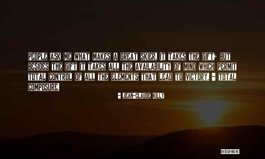 Sports Leadership Quotes By Jean-Claude Killy Sports Leadership Quotes By Jean-Claude Killy
