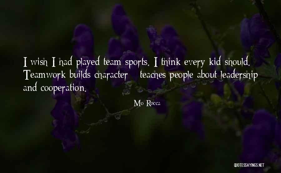Sports Leadership Quotes By Mo Rocca Sports Leadership Quotes By Mo Rocca