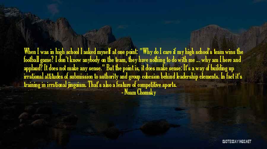 Sports Leadership Quotes By Noam Chomsky Sports Leadership Quotes By Noam Chomsky