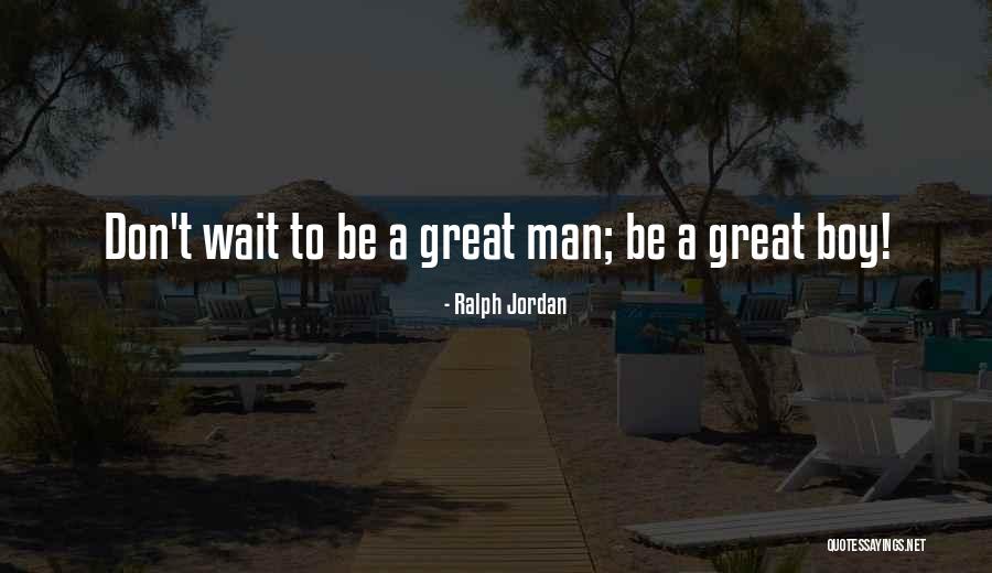 Sports Leadership Quotes By Ralph Jordan Sports Leadership Quotes By Ralph Jordan