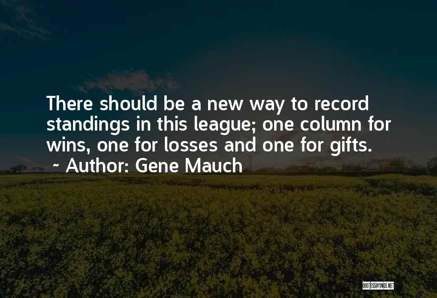 Sports Losses Quotes By Gene Mauch