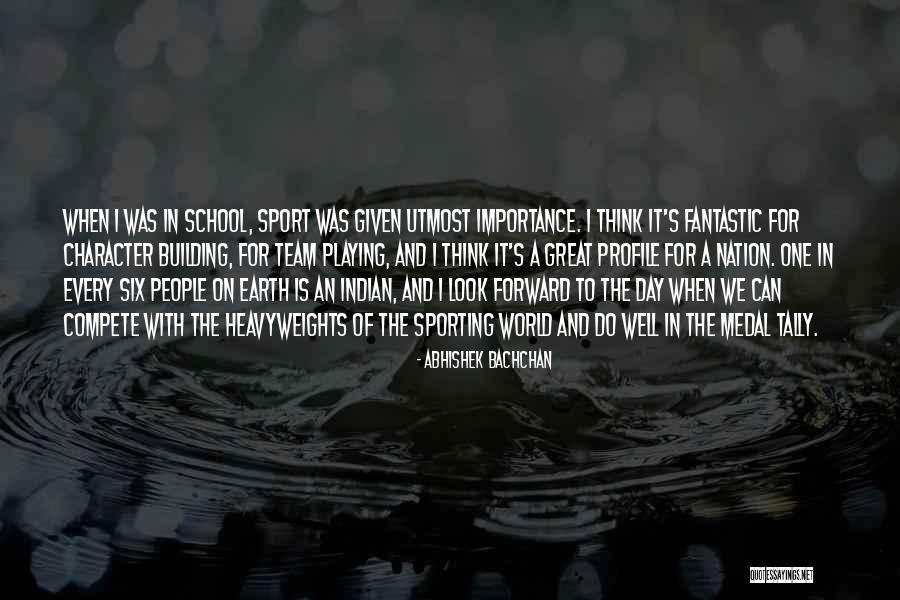 Sports Nation Quotes By Abhishek Bachchan Sports Nation Quotes By Abhishek Bachchan