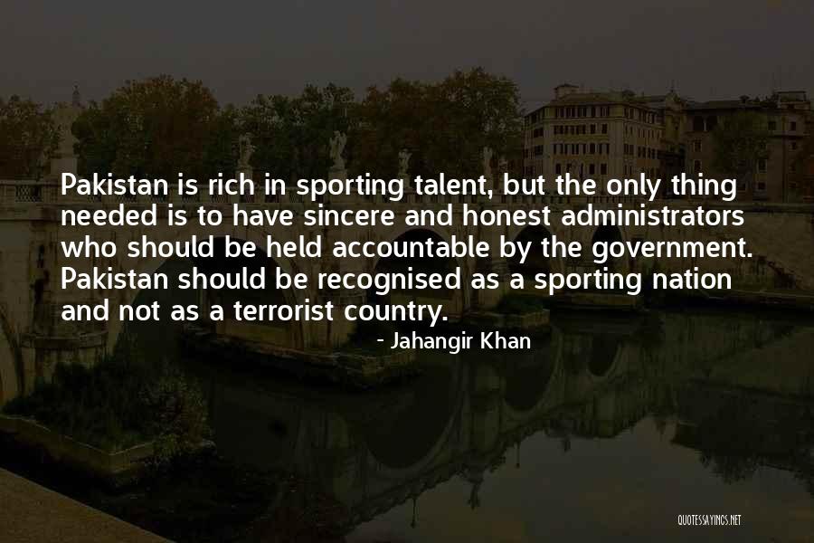 Sports Nation Quotes By Jahangir Khan Sports Nation Quotes By Jahangir Khan