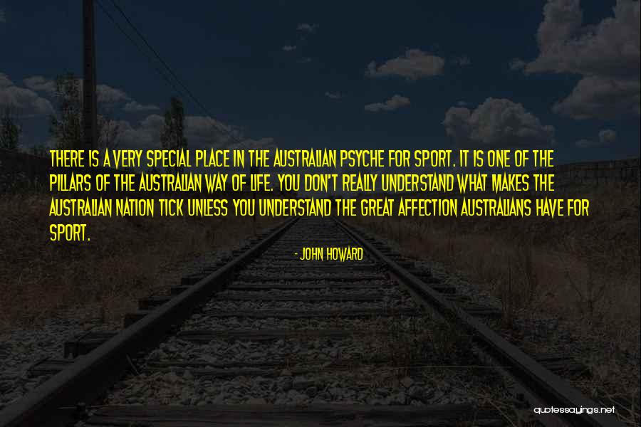 Sports Nation Quotes By John Howard Sports Nation Quotes By John Howard