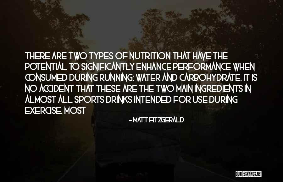 Sports Nutrition Quotes By Matt Fitzgerald