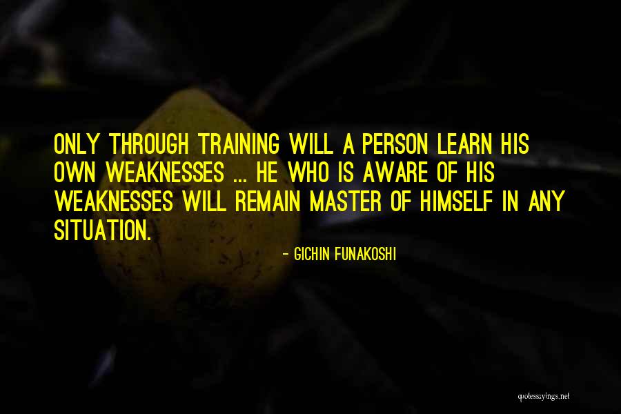 Sports Person Quotes By Gichin Funakoshi