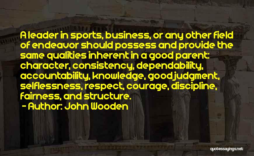 Sports Quotes By John Wooden